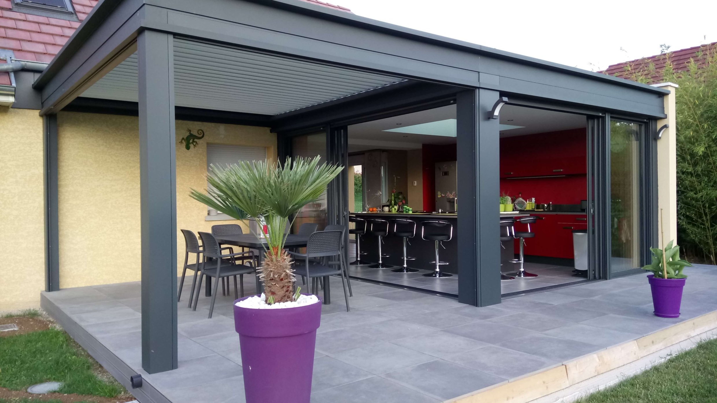 Véranda pergola extension pergola Extanxia Duo 