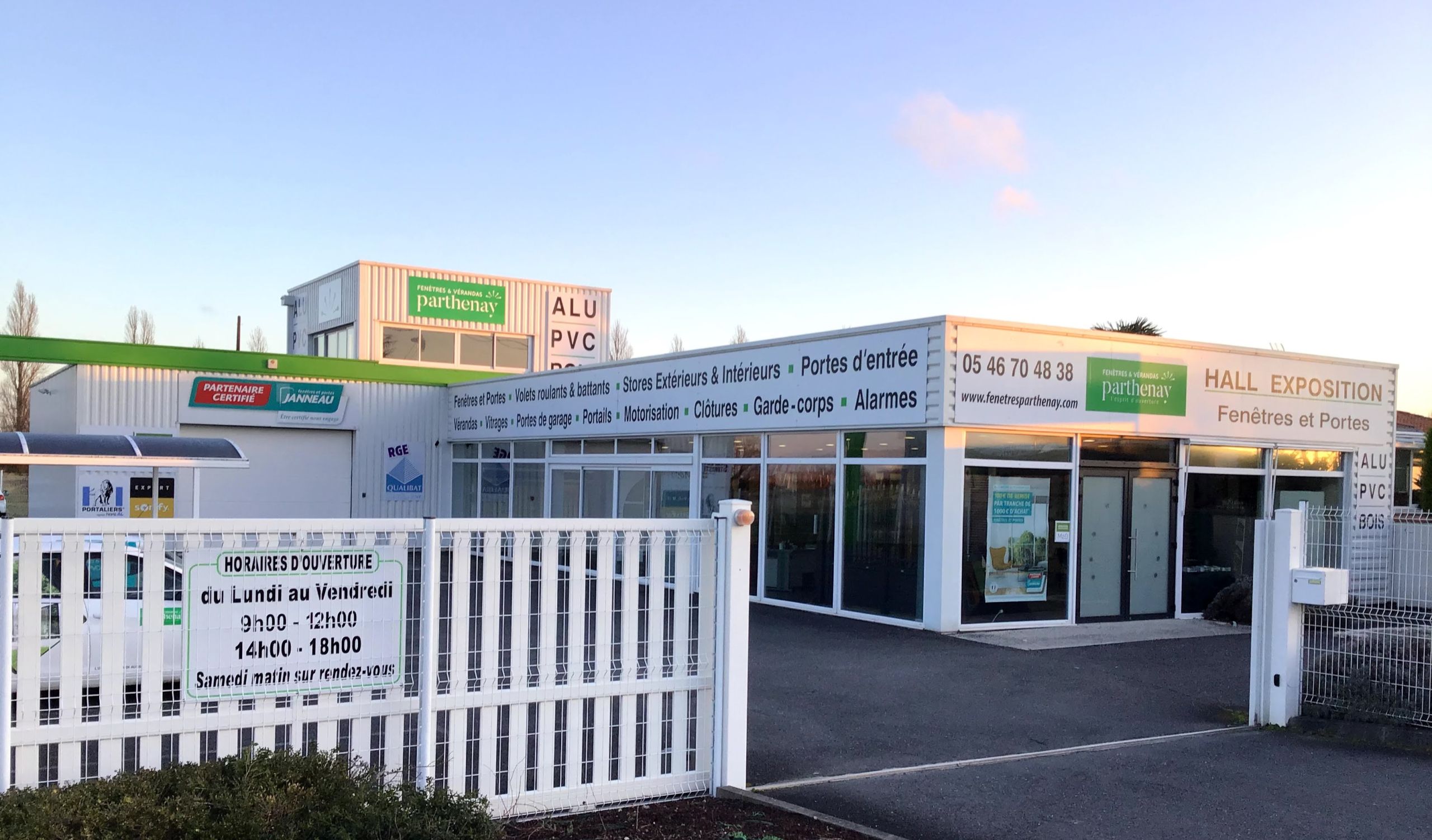 Fenêtres Parthenay showroom