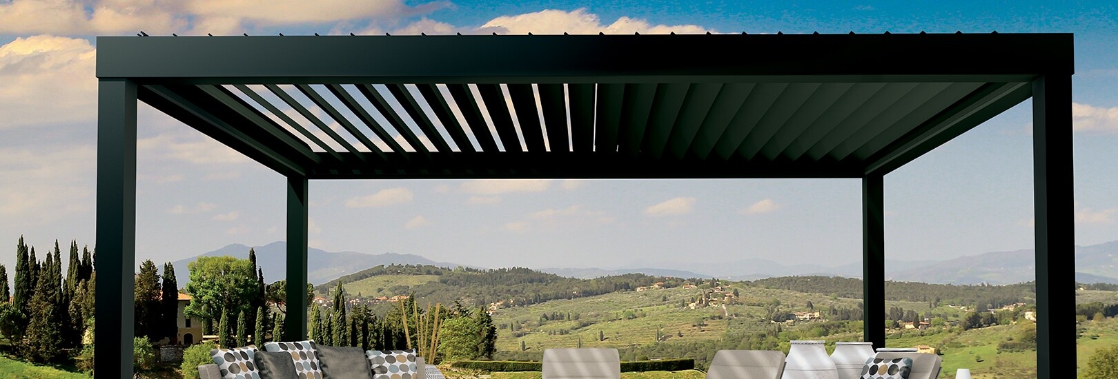 Pergola bioclimatique